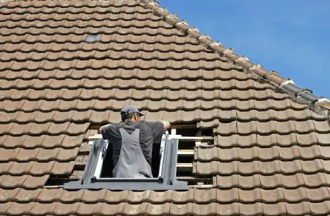 Pose de velux - Rion des Landes